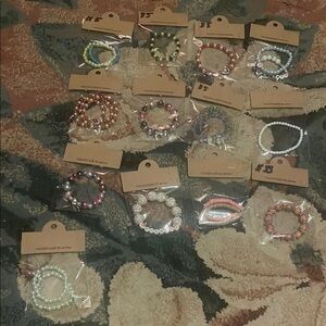 Beaded Bracelet Set - Multicolor